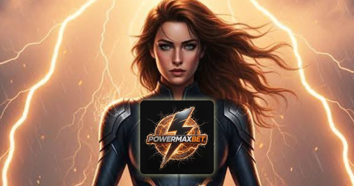 Main banner showing PowerMaxBet platform overview with GCash payout speed and local support